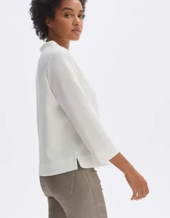 OPUS Sweatshirt Goldiny weiß S23 10236611896100