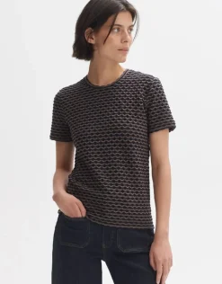 OPUS T-Shirt SIWAVE Regular mit Struktur S24 10299912380100