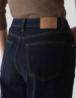 OPUS Wide Leg Jeans MIPO Mid Rise blau S15 1031599275349