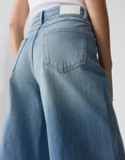OPUS Wide Leg Jeans MIVA PALAZZO CASUAL Mid Rise S15 10387812990338
