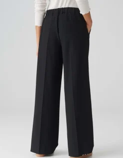 OPUS Wide Leg Pants MARIENA schwarz S24 10355012716296