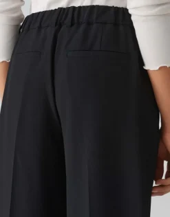 OPUS Wide Leg Pants MARIENA schwarz S24 10355012716296