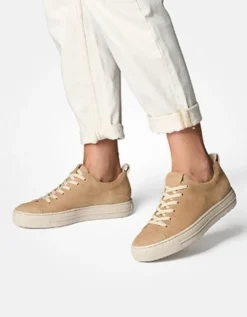 Paul Green Sneaker Leder braun S15 5267-107