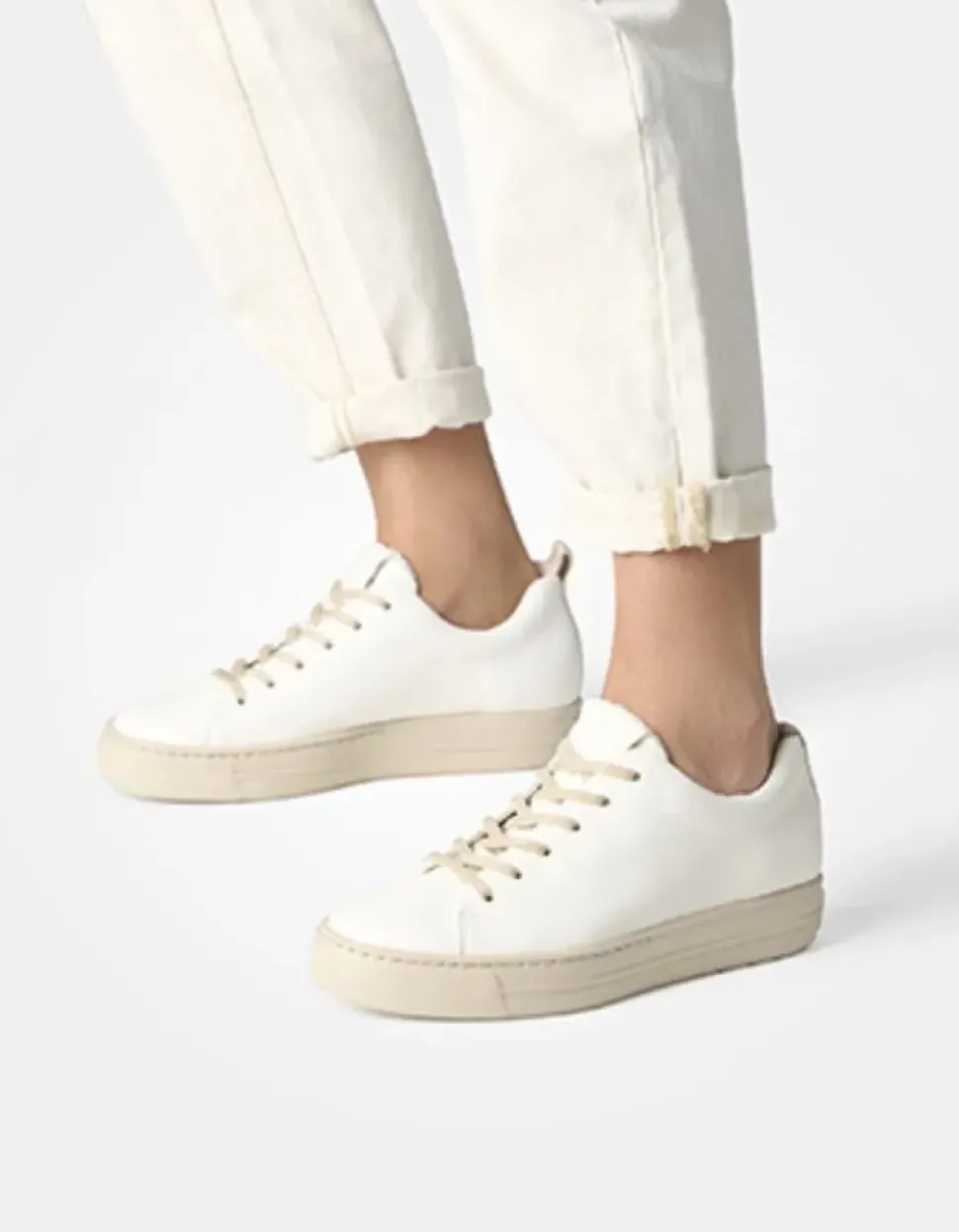 Paul Green Sneaker Leder cream S15 5267-097