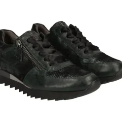 Paul Green Sneaker Sägezahnsohle grün 4685