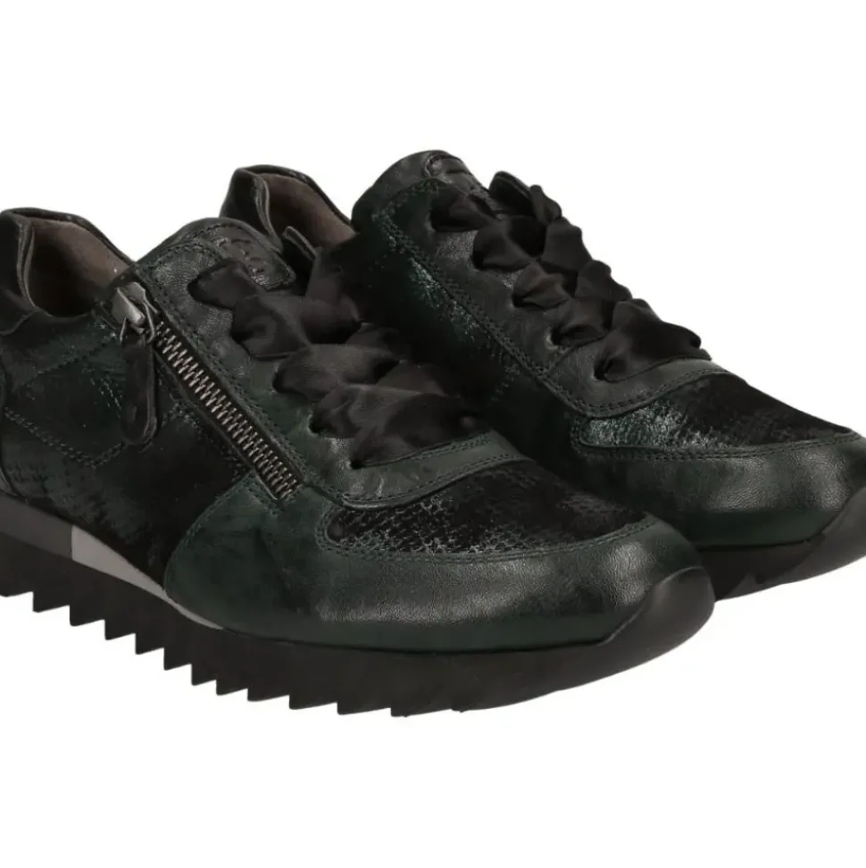 Paul Green Sneaker Sägezahnsohle grün 4685