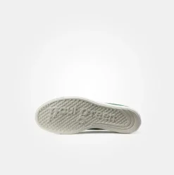 Paul Green Super Soft Pauls Sneaker Nubukleder Logoprägung silberfarbene Details grün S14 5017-235