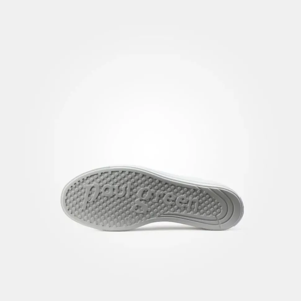 Paul Green Super Soft Pauls Sneaker Leder Logoapplikation goldene Details schwarz S14 5017-025