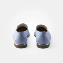 Paul Green Super Soft Slipper Nubukleder blau S14 1074-015