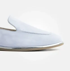 Paul Green Super Soft Slipper Nubukleder blau S14 1074-015