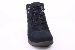 PETER ERIKSON Damen Boot Leder Schnürung und Reißverschluss DENIM Warmfutter FLEXI-16 TEX