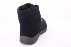 PETER ERIKSON Damen Boot Leder Schnürung und Reißverschluss DENIM Warmfutter FLEXI-16 TEX