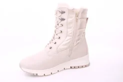 PETER ERIKSON Damen Boot Softrand Schnürung und Reißverschluss BEIGE Warmfutter 21008-C24002 TEX
