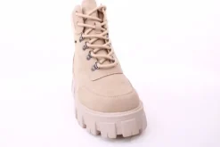 PETER ERIKSON Damen Boot Softrand Schnürung und Reißverschluss BEIGE Warmfutter 6587-24-C25001