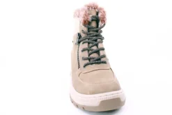 PETER ERIKSON Damen Boot Super-Softrand Schnürung und Reißverschluss in CAMEL mit Warmfutter 3315-Y24001 TEX
