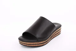 PETER ERIKSON Damen Pantolette Leder schwarz S14 3018-C23002