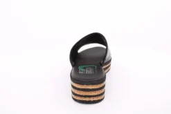 PETER ERIKSON Damen Pantolette Leder schwarz S14 3018-C23002