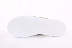 PETER ERIKSON Damen Pantolette Leder Comfort- Fußbett grün, schwarz S13 221511