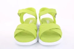PETER ERIKSON Damen Sandale Comfort- Fußbett Leder blau, grün, weiß S13  231511