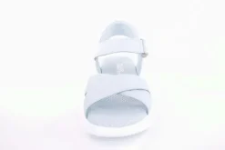 PETER ERIKSON Damen Sandale Comfort- Fußbett Leder blau, grün, weiß S13  231511