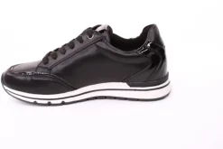 PETER ERIKSON Damen Sneaker in SCHWARZ Schnürung und Reißverschluss 3289-Y24005