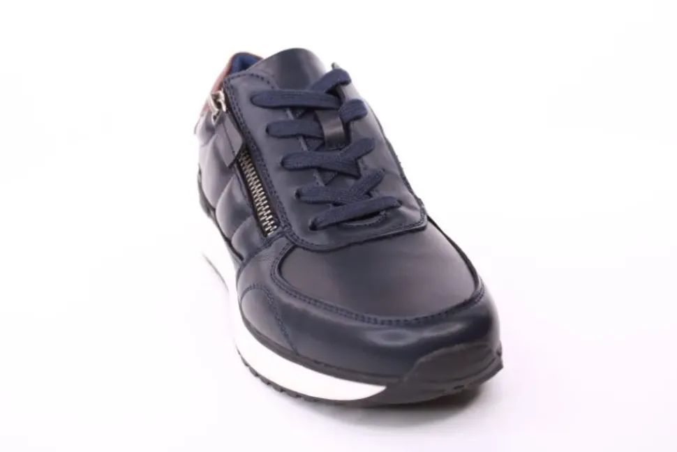 PETER ERIKSON Damen Sneaker in NAVY Schnürung und Reißverschluss 3285-Y24032