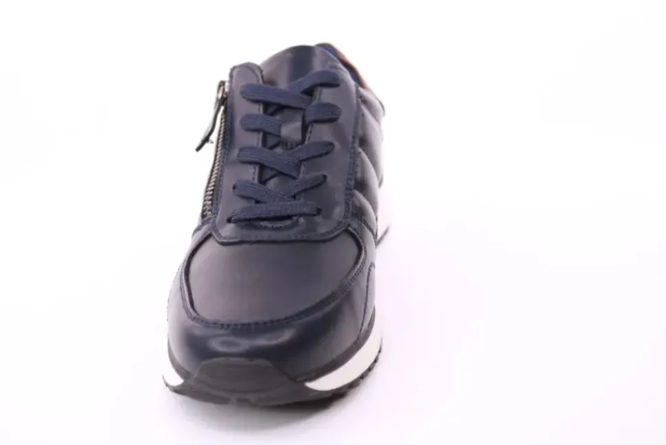 PETER ERIKSON Damen Sneaker in NAVY Schnürung und Reißverschluss 3285-Y24032
