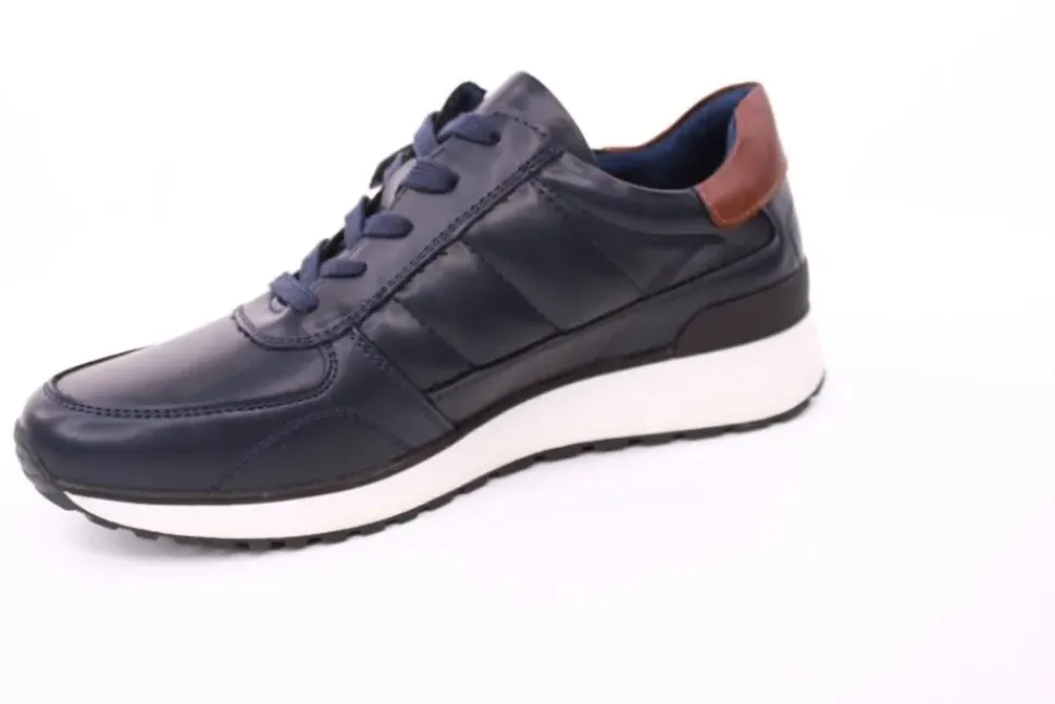 PETER ERIKSON Damen Sneaker in NAVY Schnürung und Reißverschluss 3285-Y24032