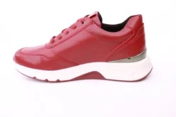 PETER ERIKSON Damen Sneaker in ROT Schnürung und Reißverschluss 3307-C23001