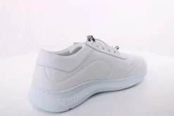 PETER ERIKSON Damen Sneaker Leder Wechsel- Fußbett blau, weiß S14 241861