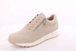 PETER ERIKSON Damen Sneaker Wechselfußbett Zierspange beige S14 3256-Y24033