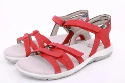 PETER ERIKSON Damen Trekkingsandale Leder rot S14 Chiruca-23
