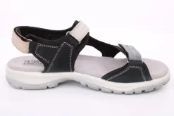 PETER ERIKSON Damen Trekkingsandale Leder grau, beige S14 MANDY-720