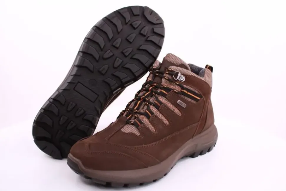 PETER ERIKSON Herren Boot Leder Extraweit Schnürung AMBERBROWN Warmfutter SX-02 TEX