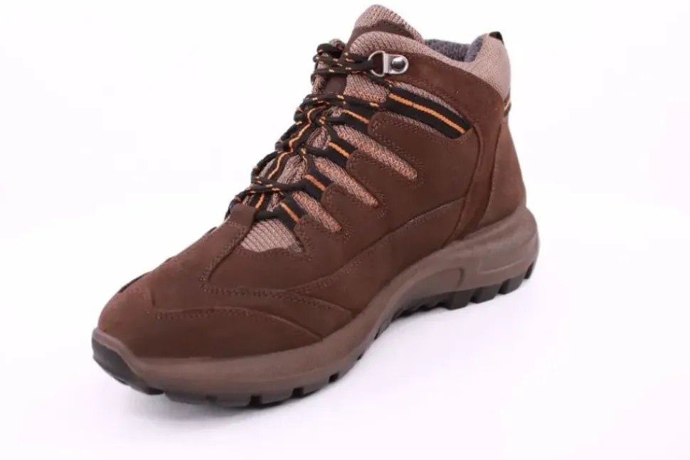 PETER ERIKSON Herren Boot Leder Extraweit Schnürung AMBERBROWN Warmfutter SX-02 TEX