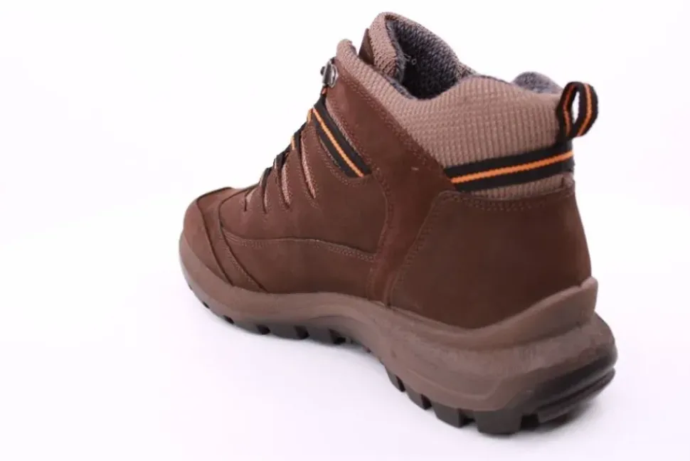 PETER ERIKSON Herren Boot Leder Extraweit Schnürung AMBERBROWN Warmfutter SX-02 TEX