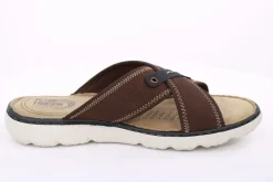 PETER ERIKSON Herren Pantolette Leder braun S14 K-0028-111