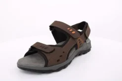 PETER ERIKSON Herren Trekkingsandale Leder braun S14 Mount-126