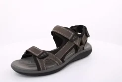 PETER ERIKSON Herren Trekkingsandale Leder grau S14 AR-75