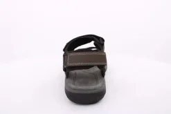 PETER ERIKSON Herren Trekkingsandale Leder grau S14 AR-75