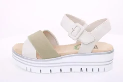 PETER ERIKSON Sandalette Sägezahnsohle beige S14 21012-C23005