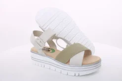 PETER ERIKSON Sandalette Sägezahnsohle beige S14 21012-C23005