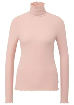 QS by s.Oliver Geripptes Longsleeve S23 2138340