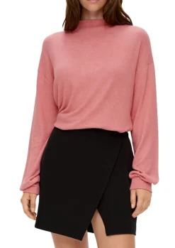 QS by S.Oliver Longsleeve aus Viskosestretch S23 2135412