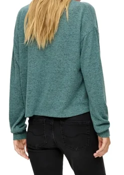 QS by S.Oliver Longsleeve aus Viskosestretch S23 2135412