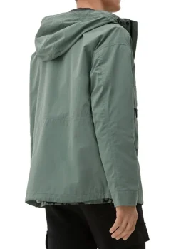 QS designed by Herren Jacke mit aufgesetzten Taschen grün S13  2125500