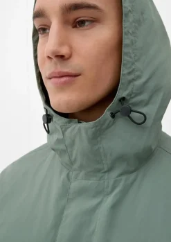 QS designed by Herren Jacke mit aufgesetzten Taschen grün S13  2125500