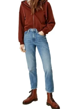 QS designed by 7/8 Jeans relaxed gewaschen blau 55Z7 S21 2111208