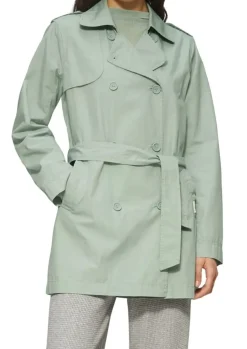 QS designed by kurzer Trenchcoat mit Gürtel  S15 2159450