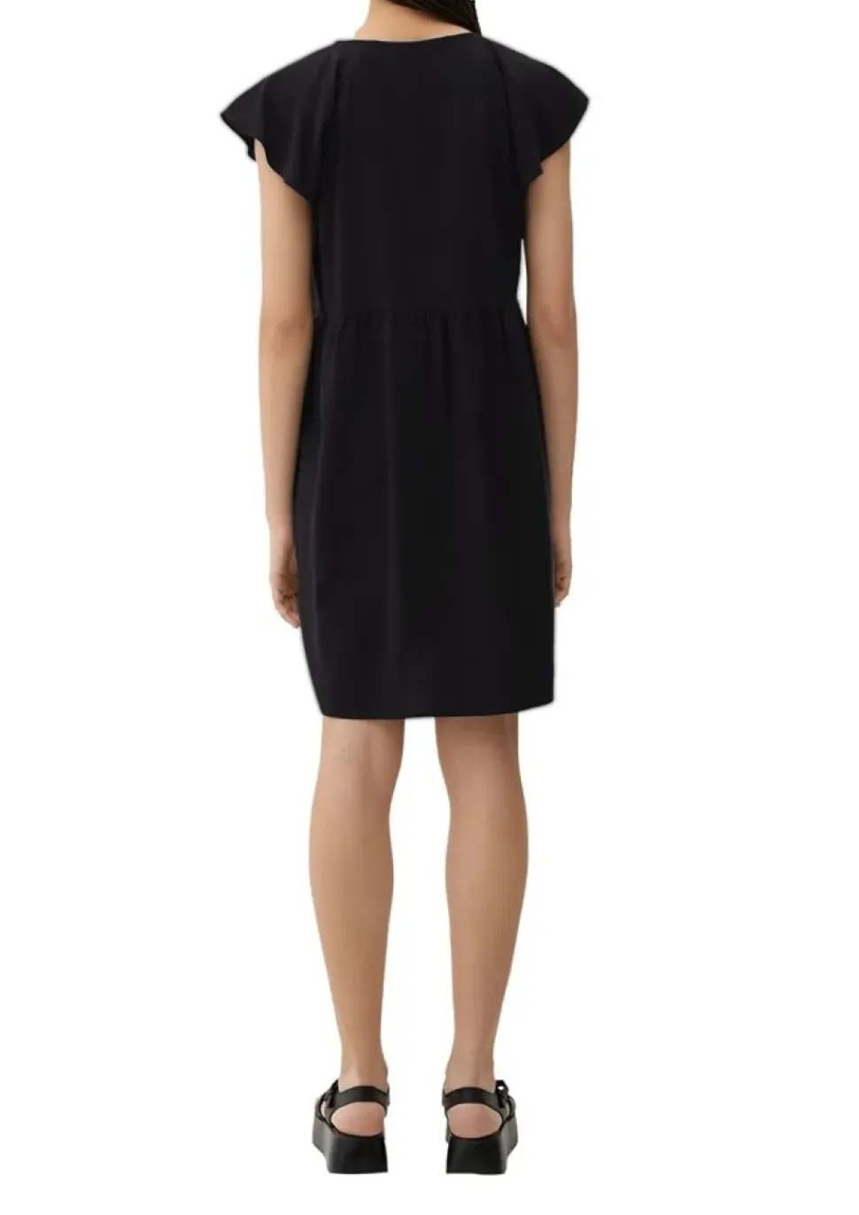 QS designed by Kurzes Kleid aus Viskose S13 2130780